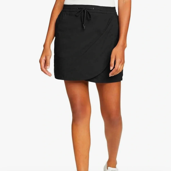 ✨Eddie Bauer Tulip Hem Skort XS black - Picture 2 of 10